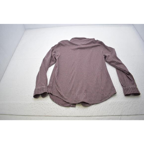 Brooks Brothers Dress Shirt Thick Cotton Stretch Plaid Long Sleeve Mens Sz Large - Picture 7 of 7